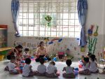 trường MN Lê Thị Trung tổ chức hội thi giáo viên dạy giỏi và cấp dưỡng giỏi cơ sở